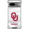 University of Oklahoma White Jersey Google Pixel 8 Clear Case